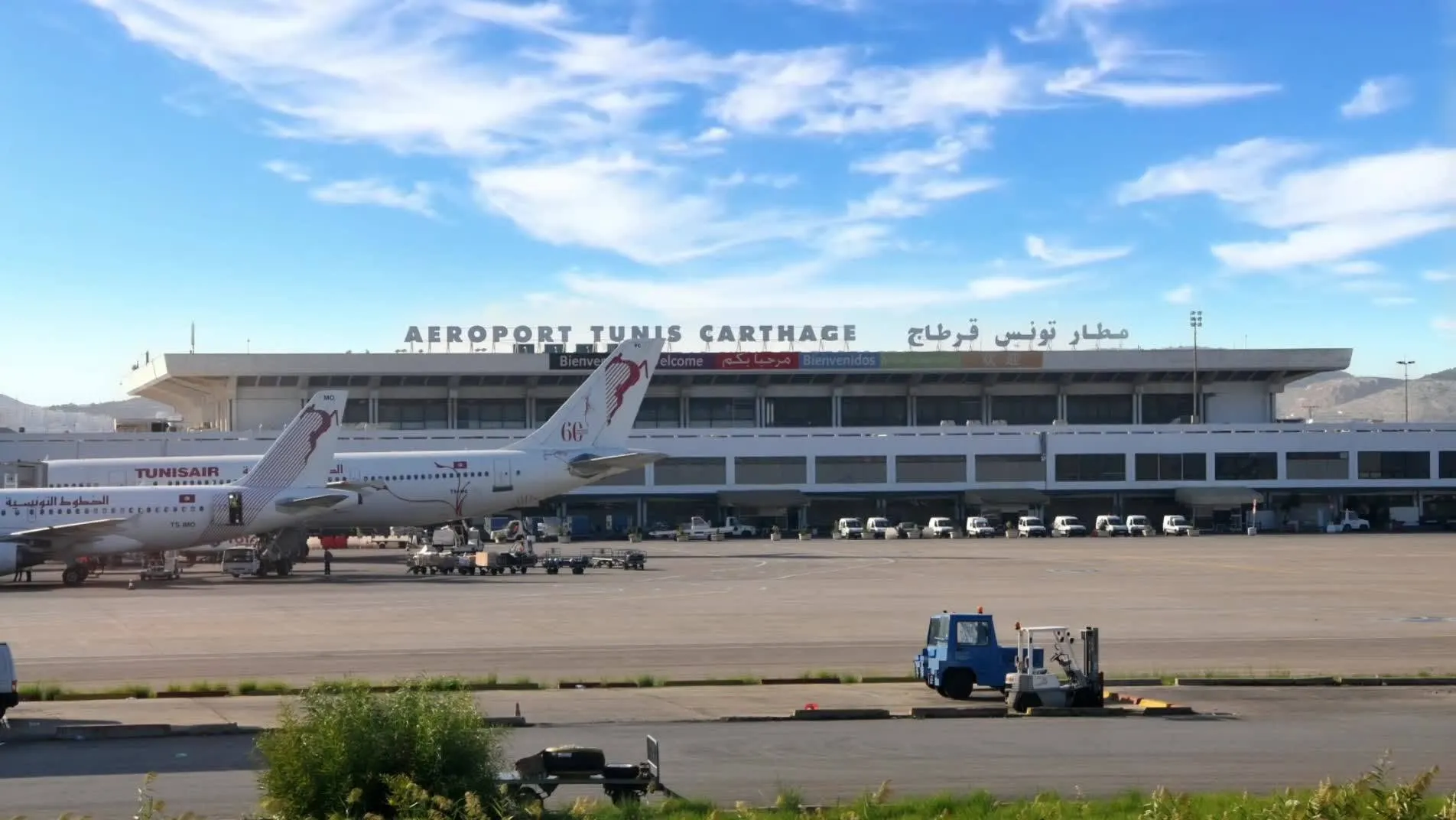 Location voiture aéroport Tunis-Carthage Tunisie