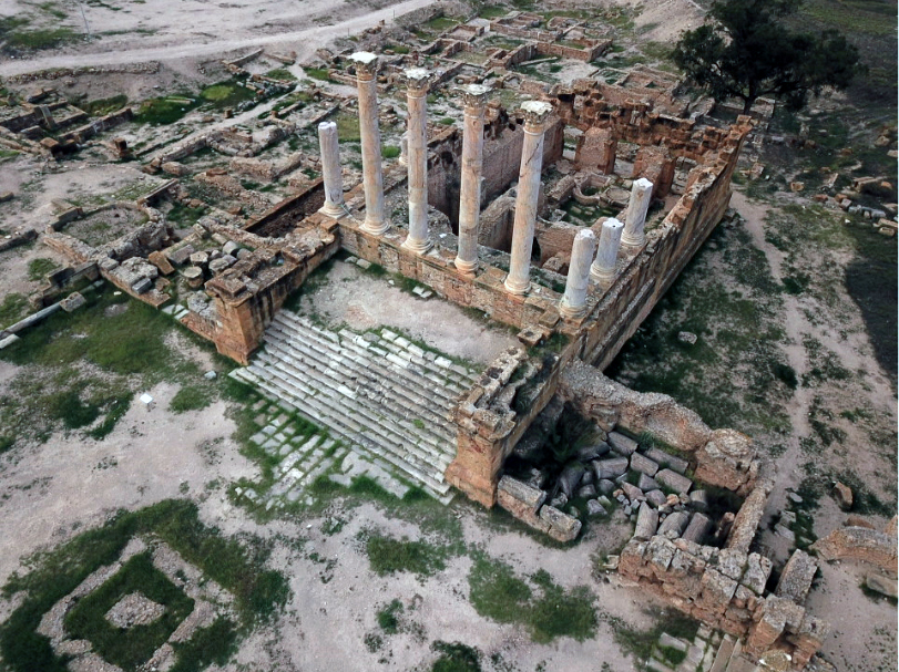 Thuburbo Majus ruines romaines Tunisie
